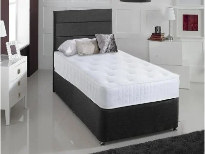 Deluxe Evesham Medium Extra Long Divan Bed Deluxe Evesham Medium Extra Long Divan Bed