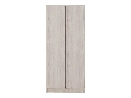 Seconique Malvern Urban Snow 2 Door Double Wardrobe