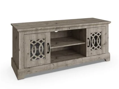 GFW Amelie Mexican Grey 2 Door TV Cabinet