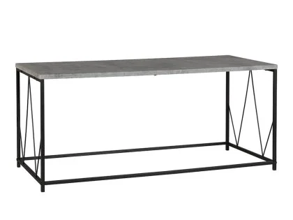 Seconique Athens Concrete Effect Coffee Table Seconique Athens Concrete Effect Coffee Table
