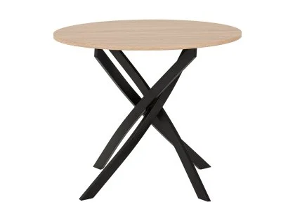 Seconique Sheldon 90cm Sonoma Oak Dining Table