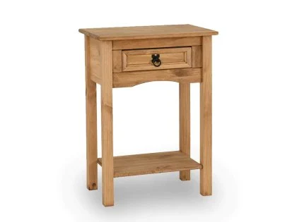Seconique Corona Pine 1 Drawer Wooden Console Table Seconique Corona Pine 1 Drawer Wooden Console Table