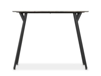 Seconique Quebec 120cm Concrete Effect Bar Table