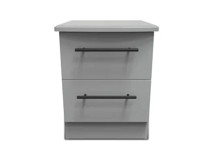 Welcome Beverley 2 Drawer Small Bedside Table (Assembled)