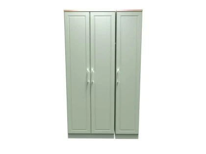 Welcome Kent 3 Door Tall Triple Wardrobe (Assembled)