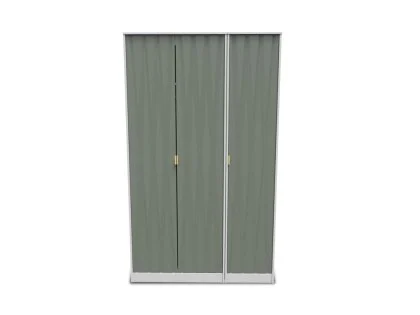 Welcome Las Vegas 3 Door Tall Triple Wardrobe (Assembled)