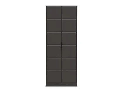 Welcome New York 2 Door Tall Double Hanging Wardrobe (Assembled)