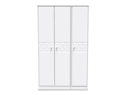 Welcome San Jose 3 Door Tall Triple Wardrobe (Assembled)