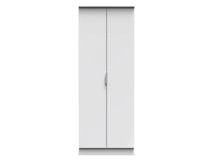 Welcome Plymouth 2 Door Double Wardrobe (Assembled)