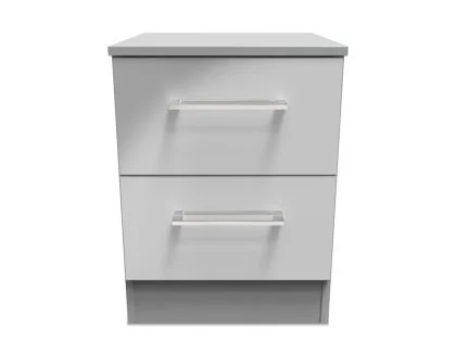 Welcome Worcester 2 Drawer Small Bedside Table (Assembled)