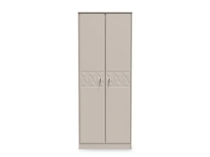 Welcome Pixel 2 Door Tall Double Wardrobe (Assembled)