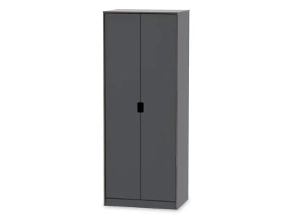 Welcome Shanghai 2 Door Tall Double Wardrobe (Assembled) Welcome Shanghai 2 Door Tall Double Wardrobe (Assembled)