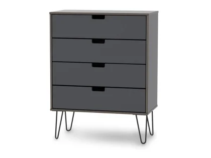 Welcome Shanghai 4 Drawer Chest of Drawers (Assembled) Welcome Shanghai 4 Drawer Chest of Drawers (Assembled)