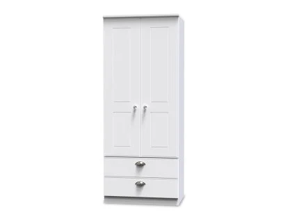 Welcome Victoria 2 Door 2 Drawer Double Wardrobe (Assembled)