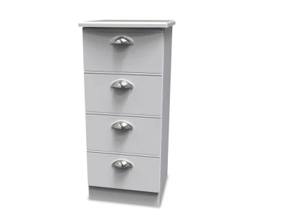 Welcome Victoria 4 Drawer Bedside Table (Assembled)