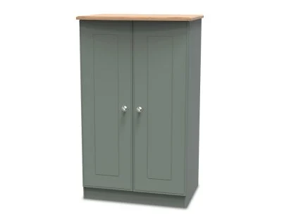 Welcome Victoria Childrens Small 2 Door Wardrobe (Assembled) Welcome Victoria Childrens Small 2 Door Wardrobe (Assembled)