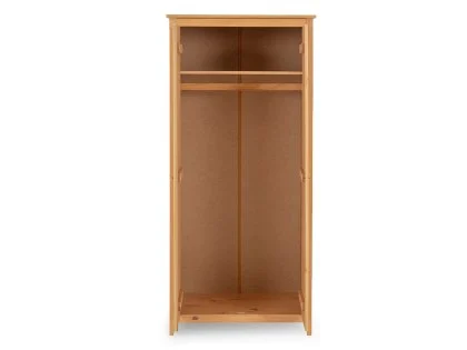 Seconique Oslo Antique Pine 2 Door Double Wardrobe