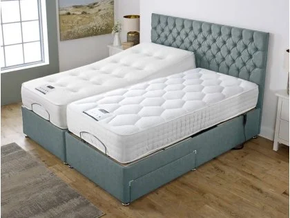 Flexisleep Elland and Air-Lite Dual Tension Pocket 1000 Electric Adjustable Bed Flexisleep Elland and Air-Lite Dual Tension Pocket 1000 Electric Adjustable Bed