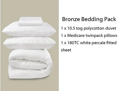 Harwood Textiles Bronze 4ft6 Double Bedding Pack Harwood Textiles Bronze 4ft6 Double Bedding Pack