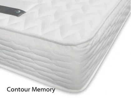 ASC Contour Memory and Contour Adaptive Gel Dual Tension Electric Adjustable 5ft King Size Bed (2 x 2ft6)