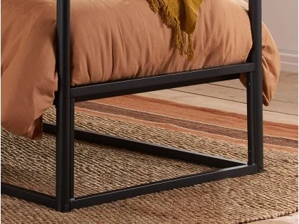 Birlea Farringdon 3ft Single Black 4 Poster Metal Bed Frame