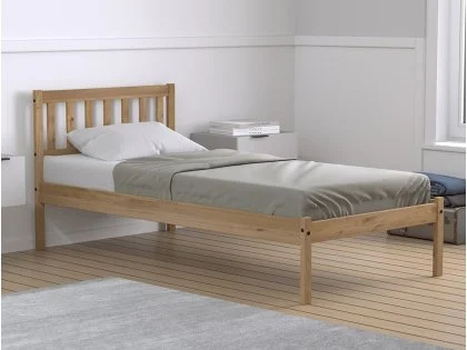 Birlea Lisbon Pine Wooden Bed Frame Birlea Lisbon Pine Wooden Bed Frame