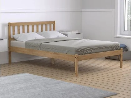 Birlea Lisbon Pine Wooden Bed Frame Birlea Lisbon Pine Wooden Bed Frame