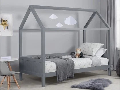 Birlea Home Grey Wooden Bed Frame Birlea Home Grey Wooden Bed Frame