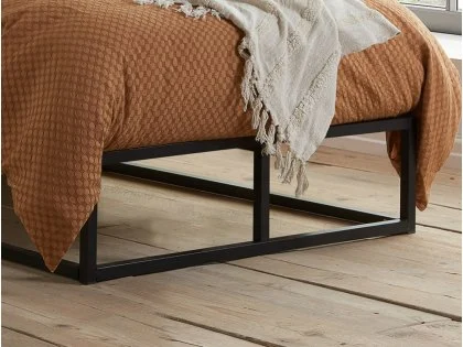 Birlea Soho Platform 3ft Single Black Metal Bed Frame