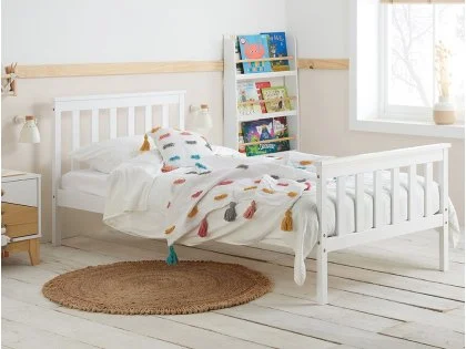 Birlea Oxford White Wooden Bed Frame Birlea Oxford White Wooden Bed Frame
