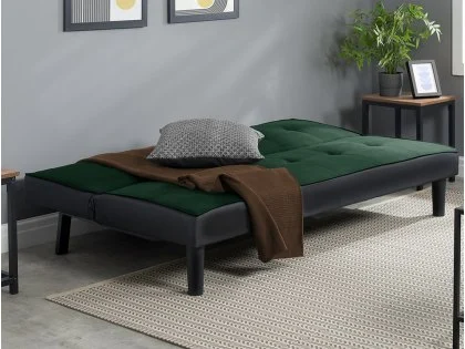 Birlea Aurora Green Velvet Sofa Bed