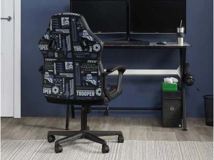 Disney Star Wars Blue Computer Gaming Chair