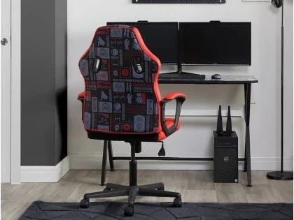 Disney Star Wars Red Computer Gaming Chair