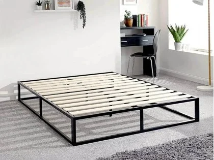 Clearance - GFW Loft Platform 4ft6 Double Metal Bed Frame