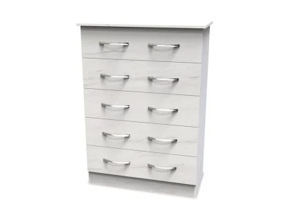 Welcome Avon 5 Drawer Chest of Drawers (Assembled)