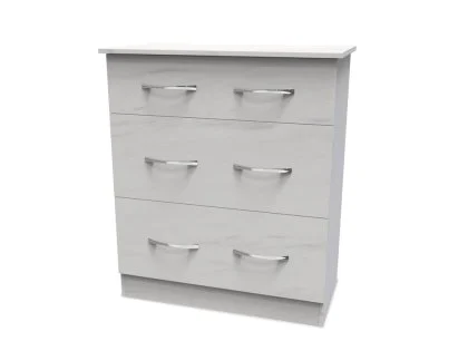 Welcome Avon 3 Drawer Deep Chest of Drawers (Assembled)