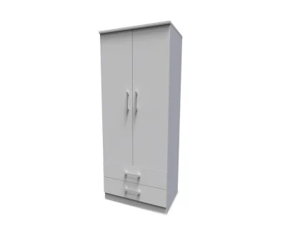 Welcome Devon 2 Door 2 Drawer Double Wardrobe (Assembled)