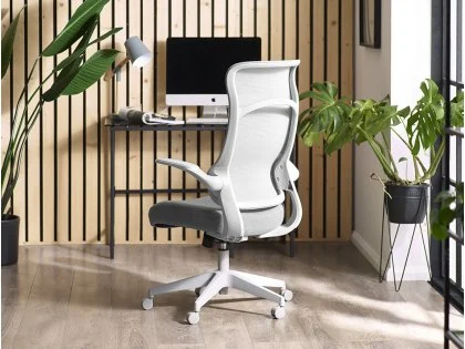 Julian Bowen Archer Grey Mesh Office Chair