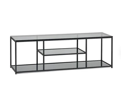 Julian Bowen Chicago Smoked Glass TV Cabinet