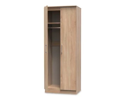 Welcome Devon 2 Door Tall Double Wardrobe (Assembled)