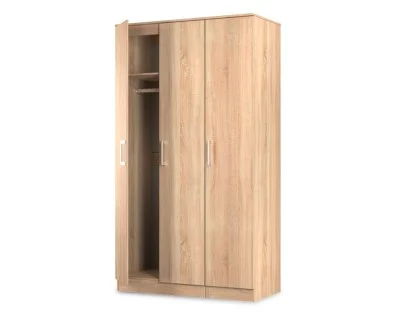 Welcome Devon 3 Door Tall Triple Wardrobe (Assembled)