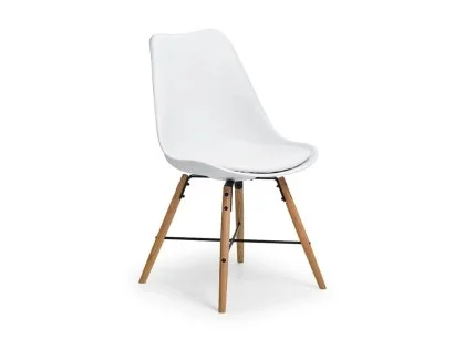 Julian Bowen Kari White Dining Chair