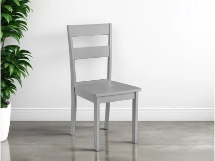 Julian Bowen Kobe Grey Wooden Dining Chair Julian Bowen Kobe Grey Wooden Dining Chair