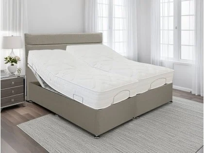 Willow & Eve Copper Memory Pocket 1000 Electric Adjustable 5ft King Size Bed (2 x 2ft6)