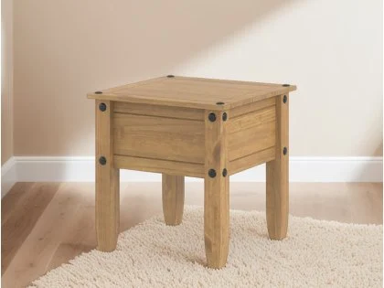 Core Corona Pine Wooden Lamp Table Core Corona Pine Wooden Lamp Table