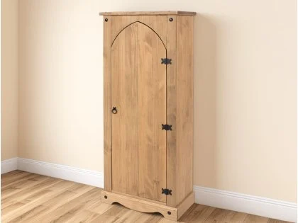 Core Corona Waxed Pine Vestry Wooden Cupboard Core Corona Waxed Pine Vestry Wooden Cupboard
