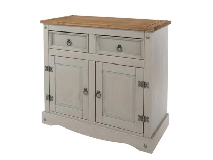 Core Corona Grey and Pine Small Sideboard