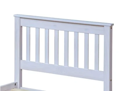 Core Corona 3ft Single White Wooden Bed Frame