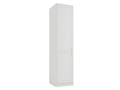 LPD Austen White 1 Door Wardrobe