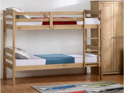 Seconique Panama Pine Wooden Bunk Bed Frame Seconique Panama Pine Wooden Bunk Bed Frame